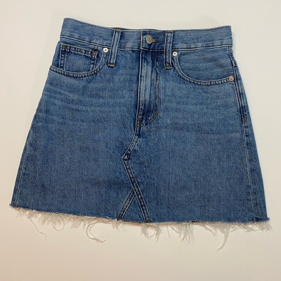 Madewell Denim Skirt Size 25 - Picture 3 of 9